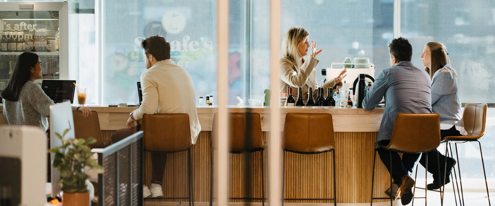 People at the bar